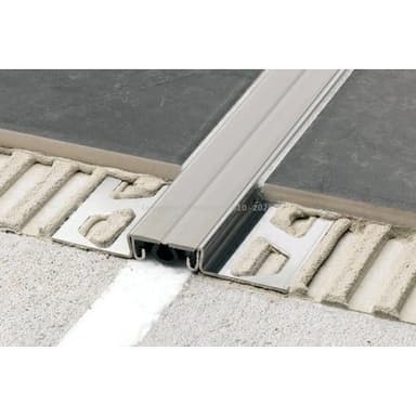 DILEX-KSBT20 Objekt. dilatace Hliník, H=8 mm, guma=20 mm - Šedá, délka 2,5 m 1