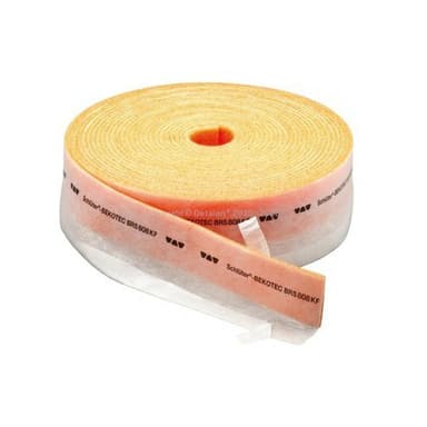 BEKOTEC-BRS/KF Obvodová páska s lep. patkou pro litý potěr, rozměry: 8x80 mm, role 25 m 1