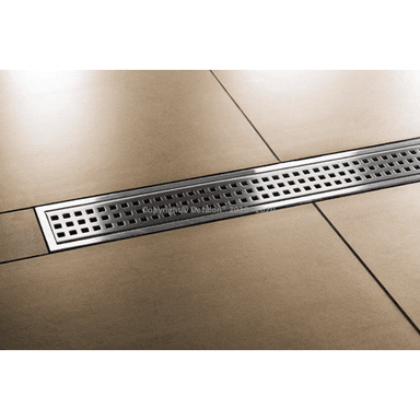 KERDI-LINE-B = Rošt s rámem, Ušlech.ocel V4A broušená, H=30mm, délka: 90cm 1