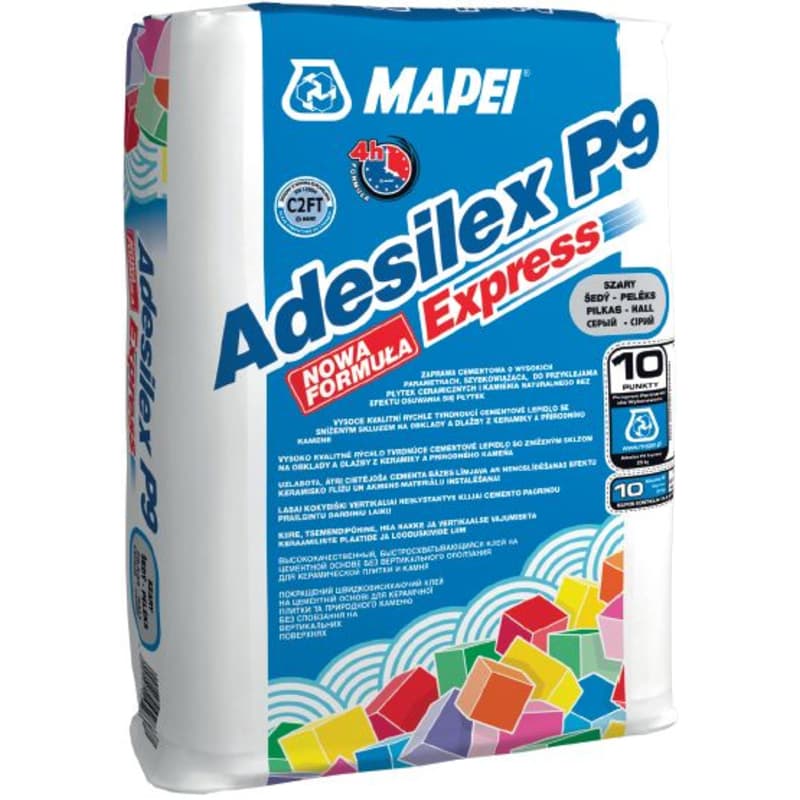 ADESILEX P9 EXPRESS 25kg, Lepící tmel (Šedý)